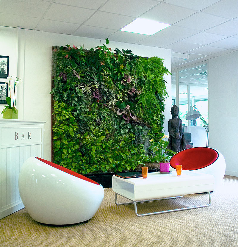 Mur Végétal et Aquariums sur mesure.Nature Design. - jardin vertical ...